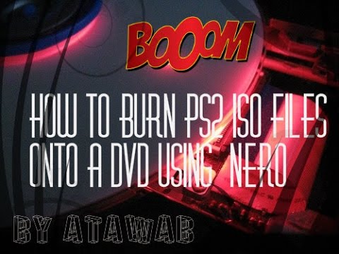 how to burn ps2 games nrg file